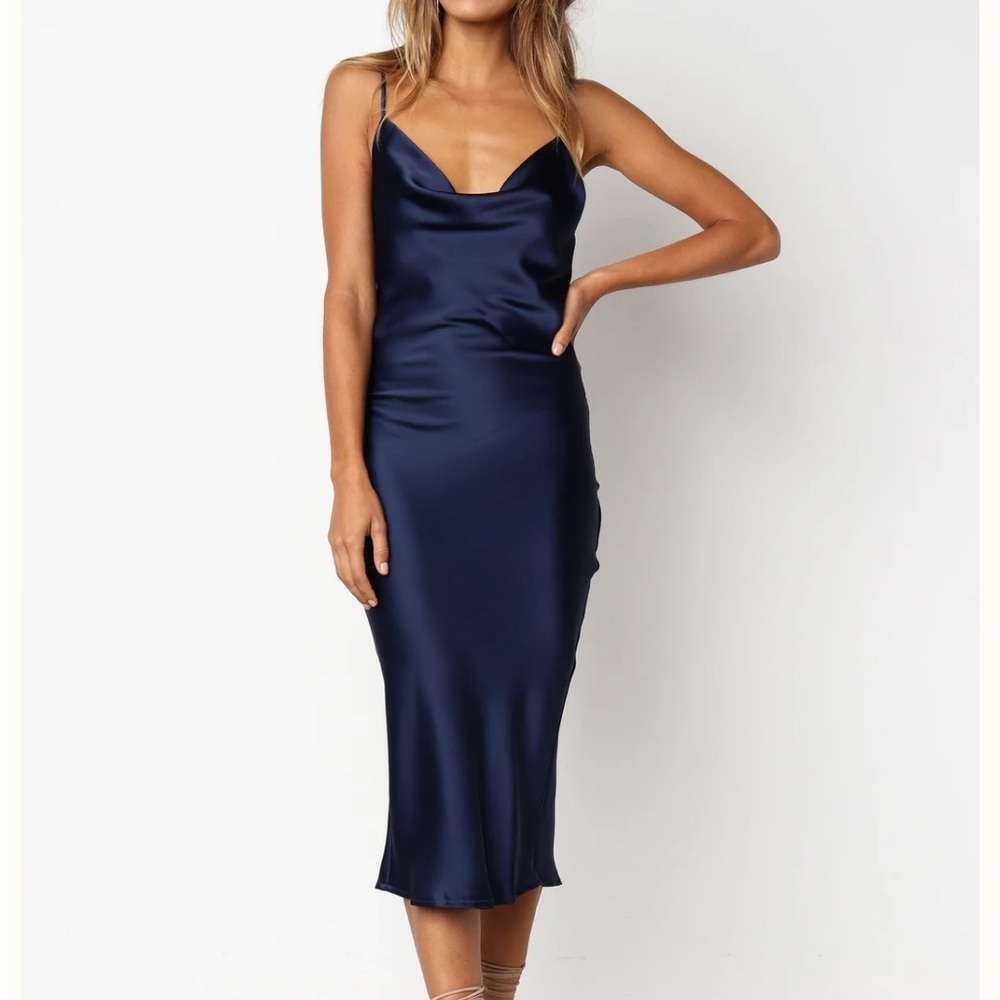 Petal and Pup Persia Dress in Navy